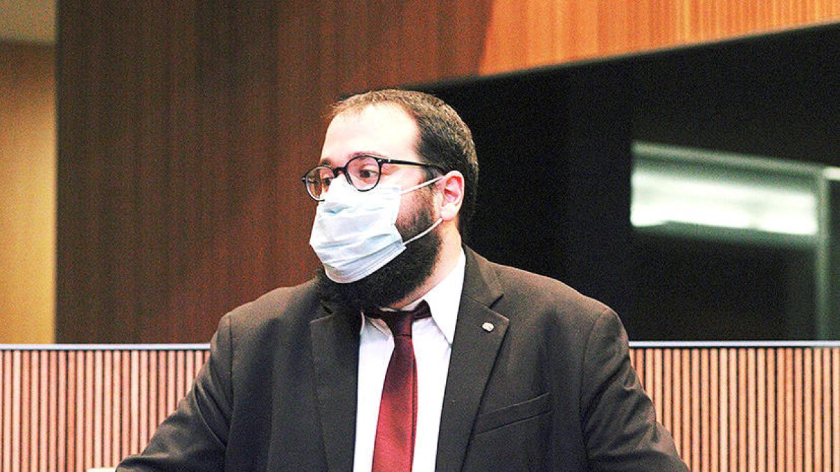 El conseller general del PS, Carles Sánchez.