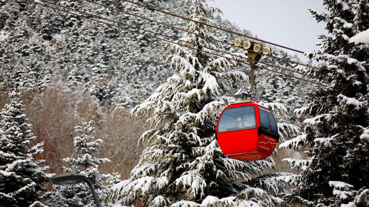 Telecadira de Pal Arinsal.