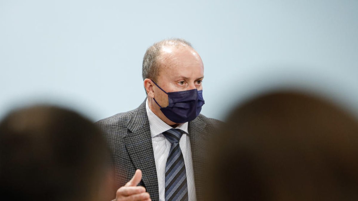 El ministre de Justícia i Interior, Josep Maria Rossell