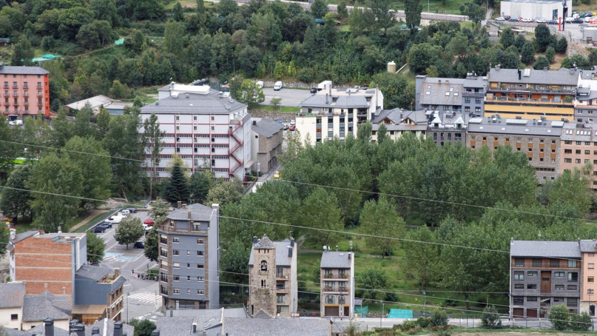 L'espai on s'ubicarà el nou Prat Gran.