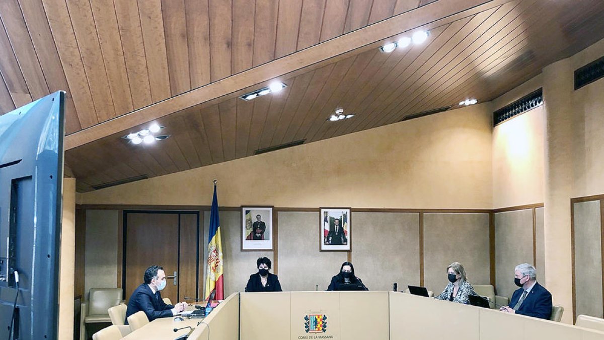 Consell de comú de la Massana.