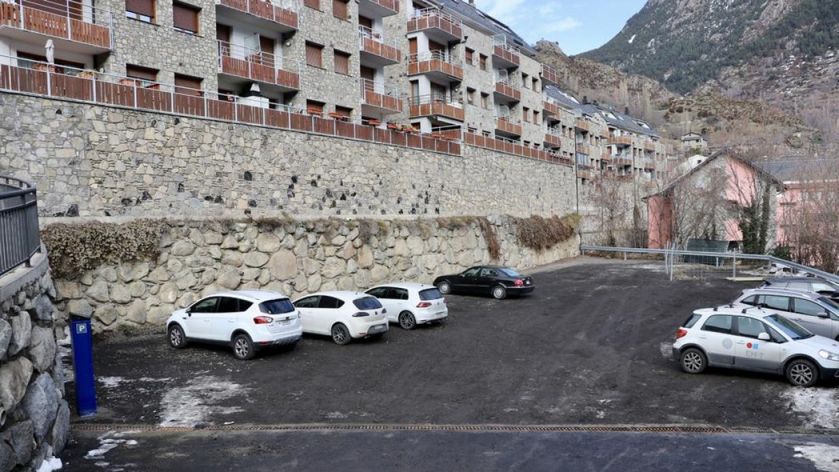 L'aparcament que s'ha posat en funcionament