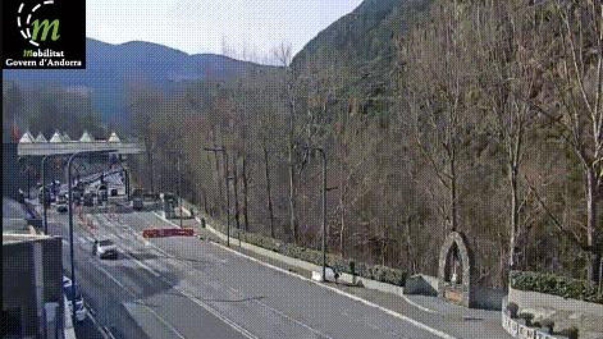 Imatge de la càmera de Mobilitat al riu Runer