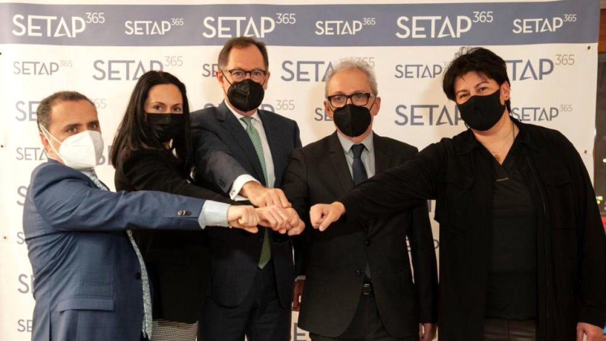 Els integrants de la nova societat Setap365.