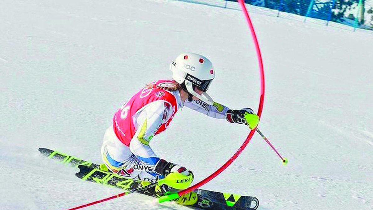 Clàudia Mijares, en una cursa anterior, va ser tercera.