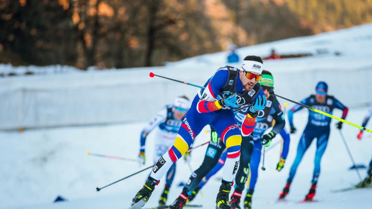 Esteve escala cinc posicions en la primera jornada a Oberstdorf