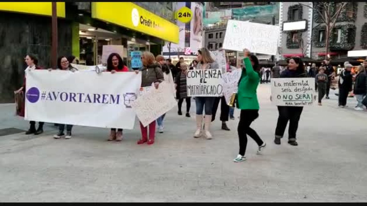 Manifestació a favor de l'avortament