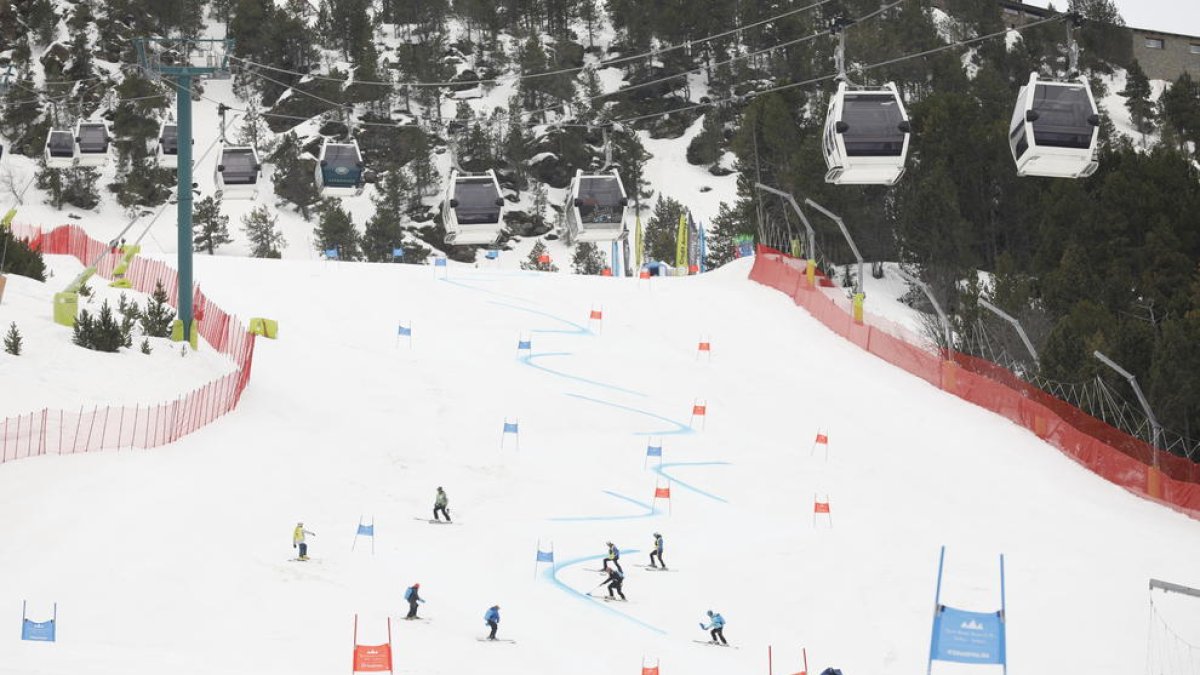 Final gegant masculí de Copa d'Europa a Soldeu