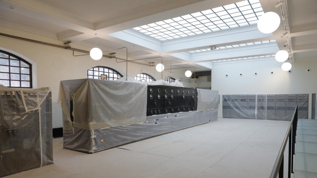 Visita d'obres a Ràdio Andorra