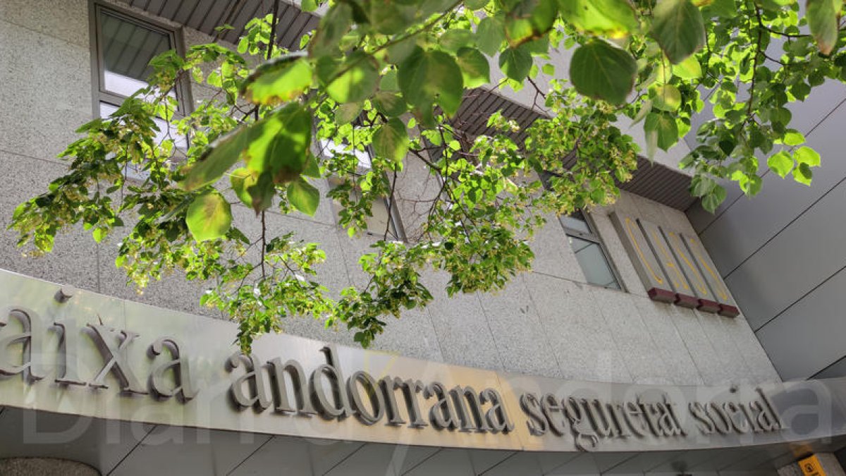 Façana de la Caixa Andorrana de Seguretat Social, CASS