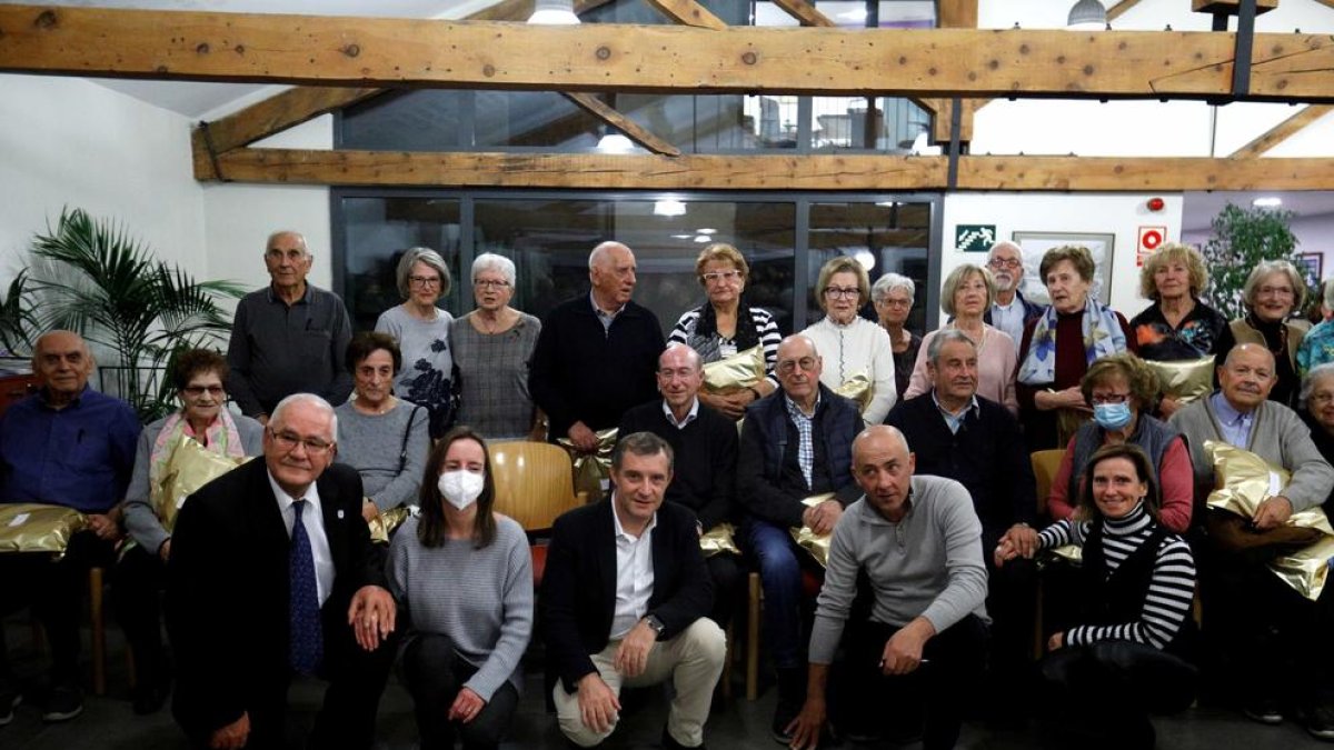 Homenatge padrins lauredians de més de 80 anys