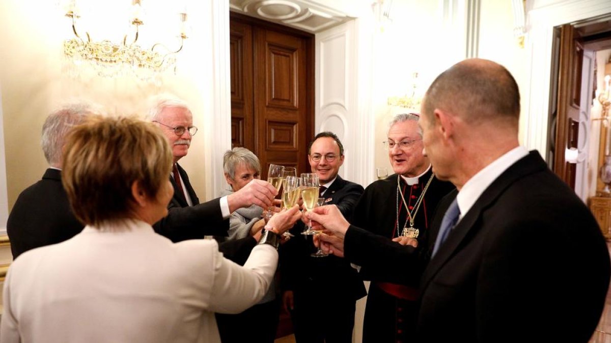 Recepció al Palau Episcopal de la Seu d'Urgell