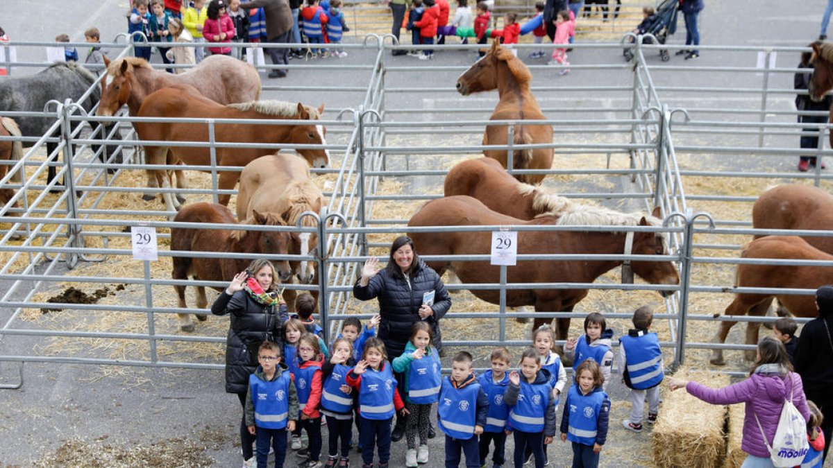 Infants aquest matí a la Fira del bestiar