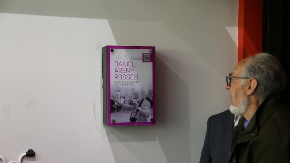 Un moment de l'homenatge.