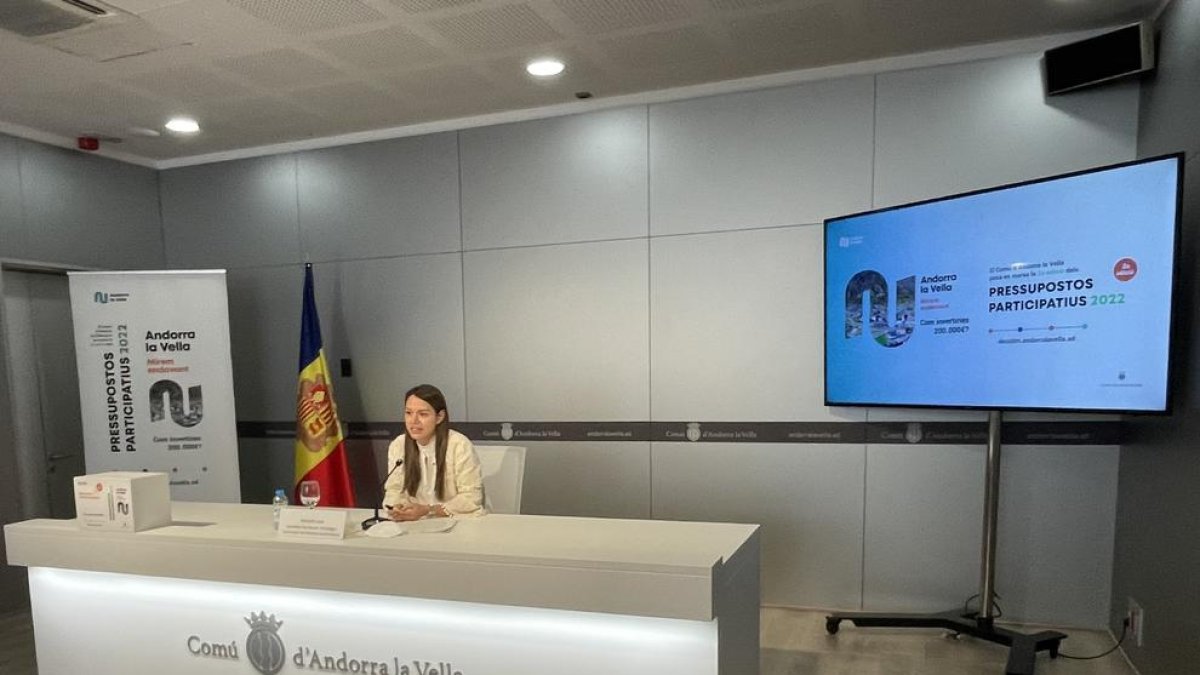 La consellera Maribel López.