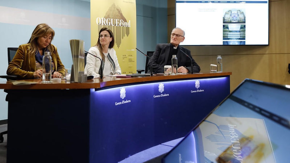 Roda de premsa de presentació del XXIII Festival Internacional Orgue&nd.