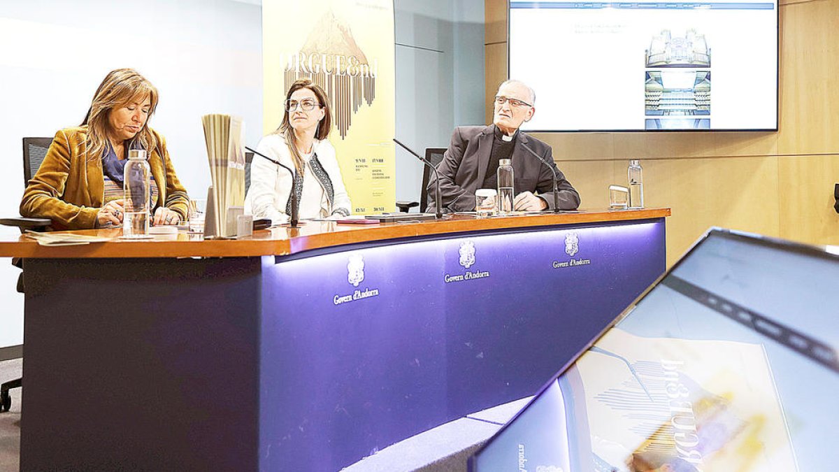 Roda de premsa de presentació del XXIII Festival internacional Orgue&nd.