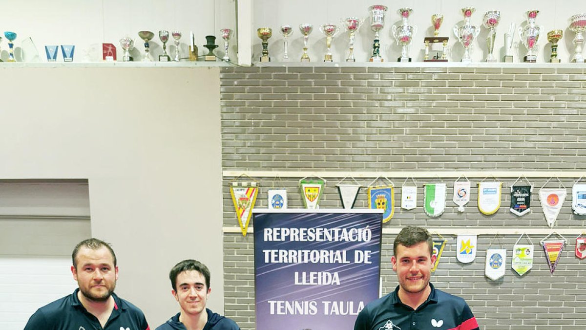 Els integrants del CTT Valls del Nord, campions.