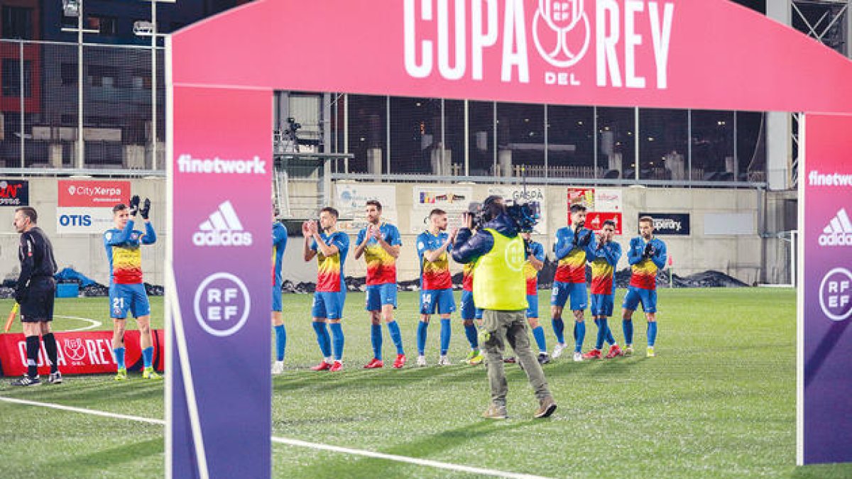 L'FC Andorra confirma un positiu a la plantilla