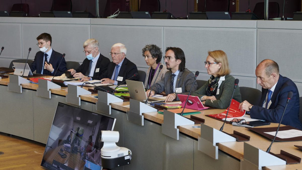 El secretari d'Estat d'Afers Europeus i cap negociador andorrà, Landry Riba, s'ha desplaçat a Brussel·les
