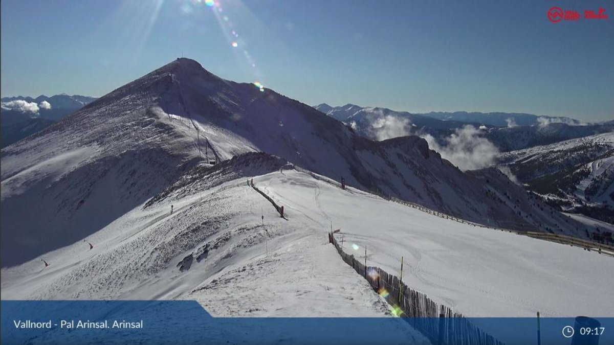 Neu avui a Pal Arinsal