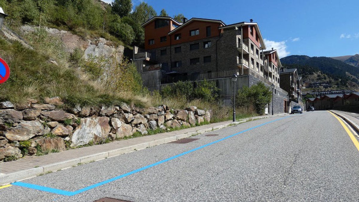 Zona blava de Ransol.