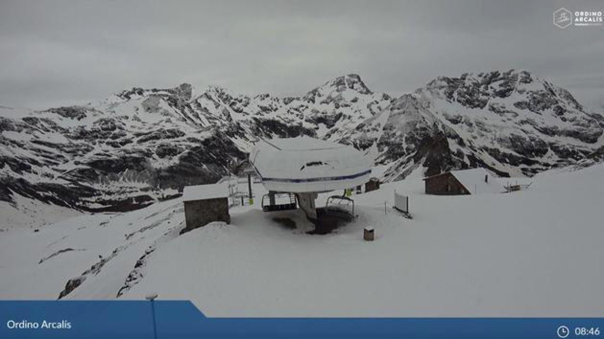 La nevada a Ordino.