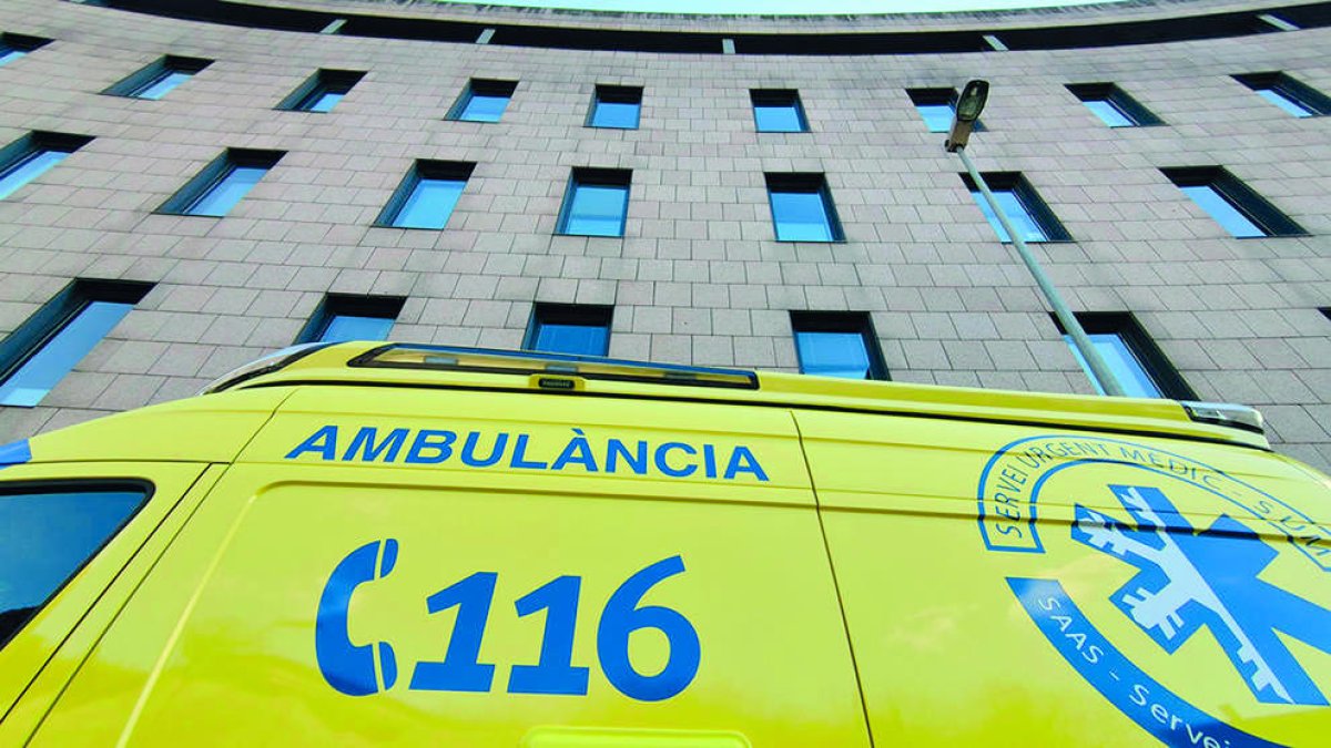 Una jove de 22 anys pateix un accident lleu a Erts