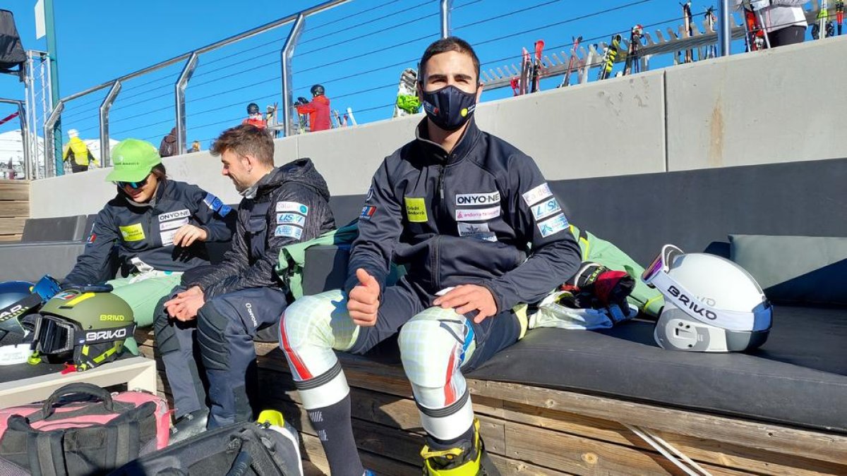 L'esquiador Àlex Rius