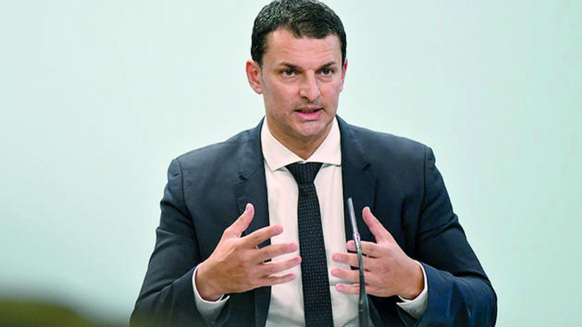El ministre Jordi Gallardo.