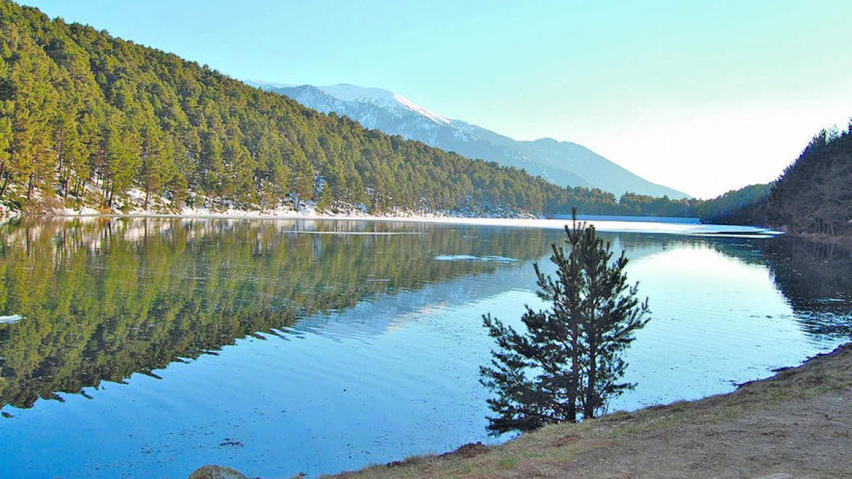 El llac d'Engolasters.