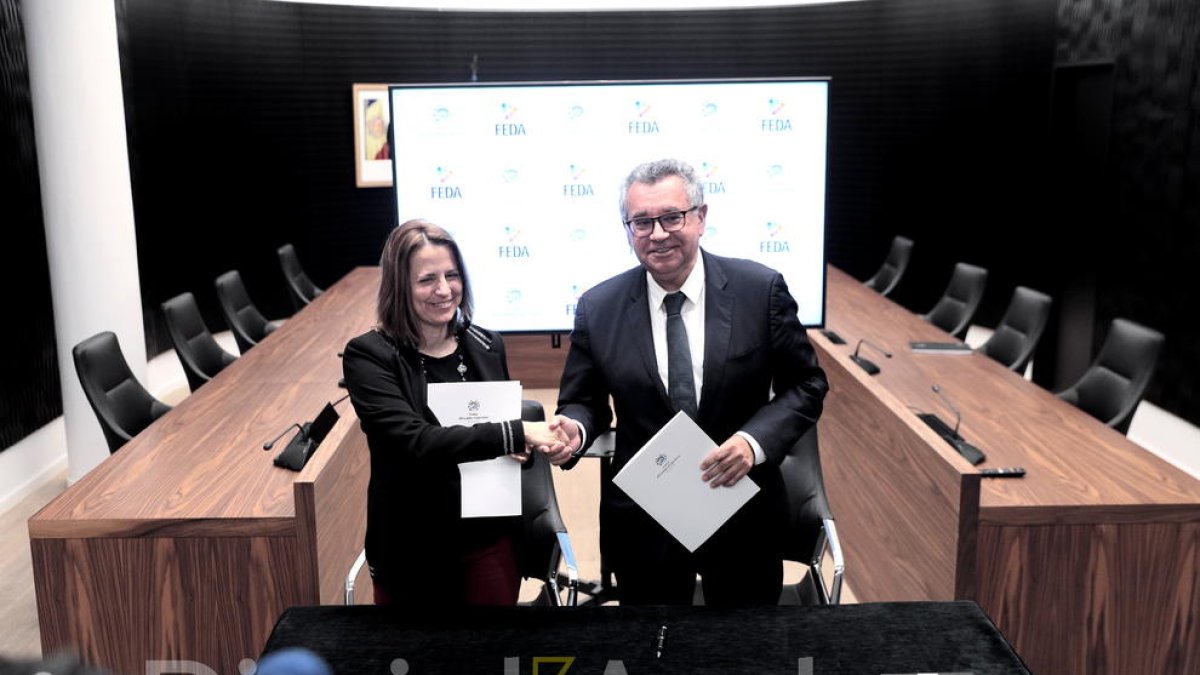 Rosa Gili i Albert Moles aquest matí