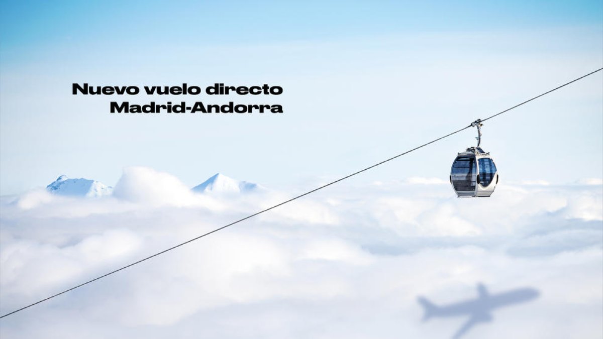 Gràfica de la Campanya del vol Andorra- Madrid