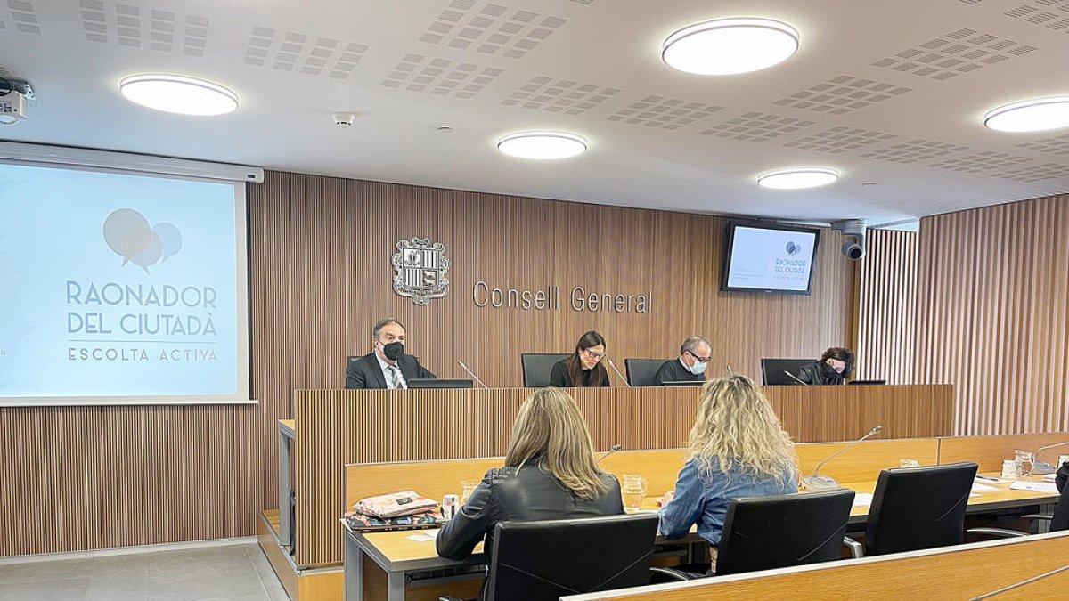 El Raonador del Ciutadà, Marc Vila, va presentar ahir l'informe del 2020.