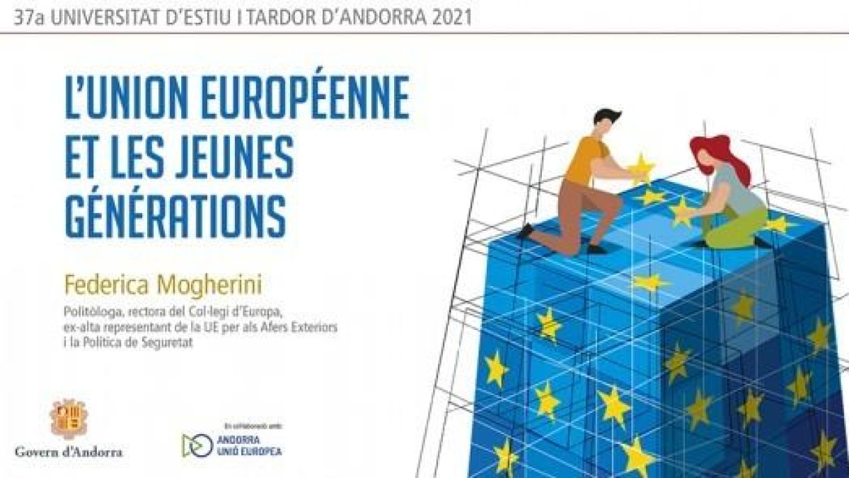 Cloenda de la 37a Universitat d'Estiu i Tardor-Conferència: 'La Unió Europea i les joves generacions'
