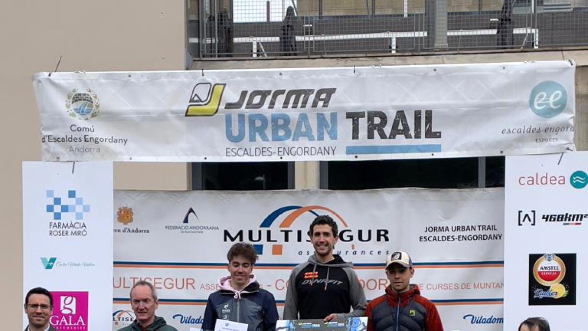 Podi absolut masculí de la Jorma Urban Trail.