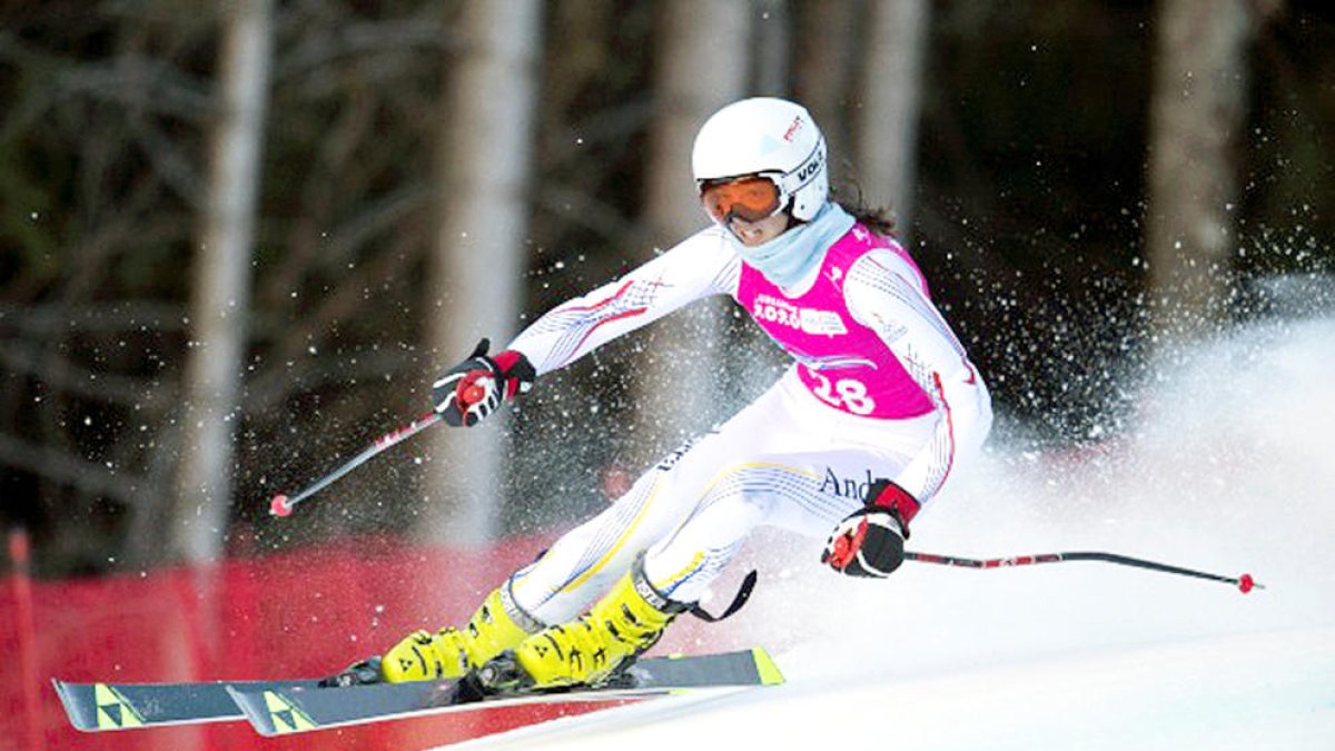 Carla Mijares en una competició anterior.