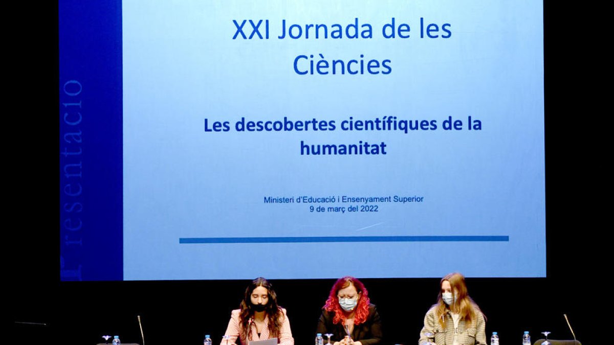 Inauguració XXI Jornada de les Ciències