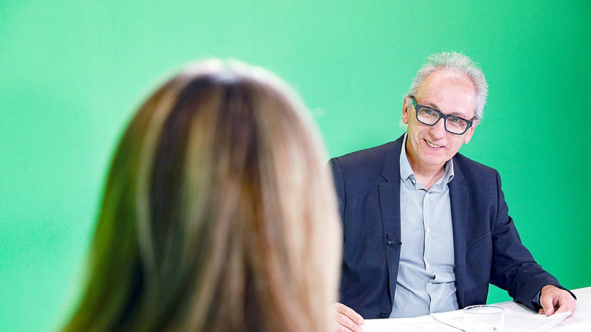 Francesc Camp va ser entrevistat ahir al 'Parlem-ne', de Diari TV.