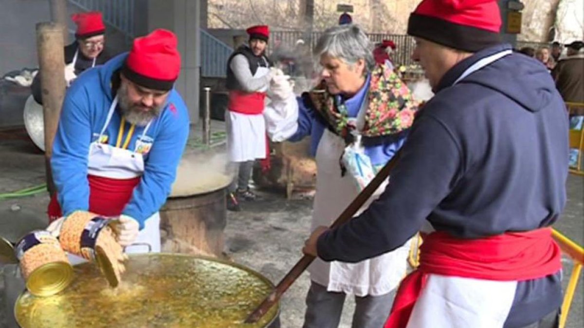 Escudellaires a Escaldes en una edició anterior