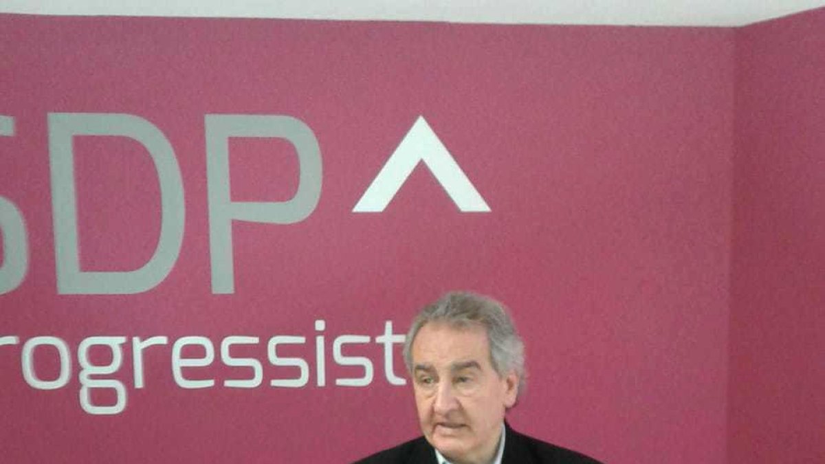 El líder de Progressistes-SDP, Jaume Bartumeu.