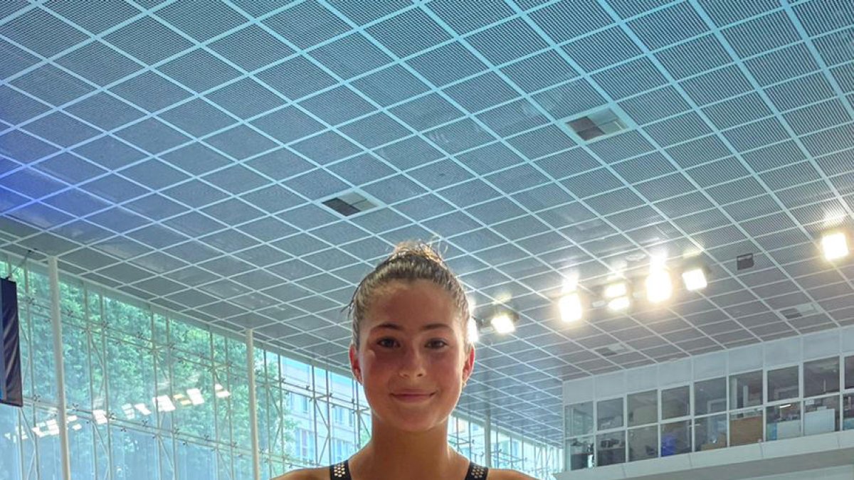 Alexandra Mejía, diumenge.