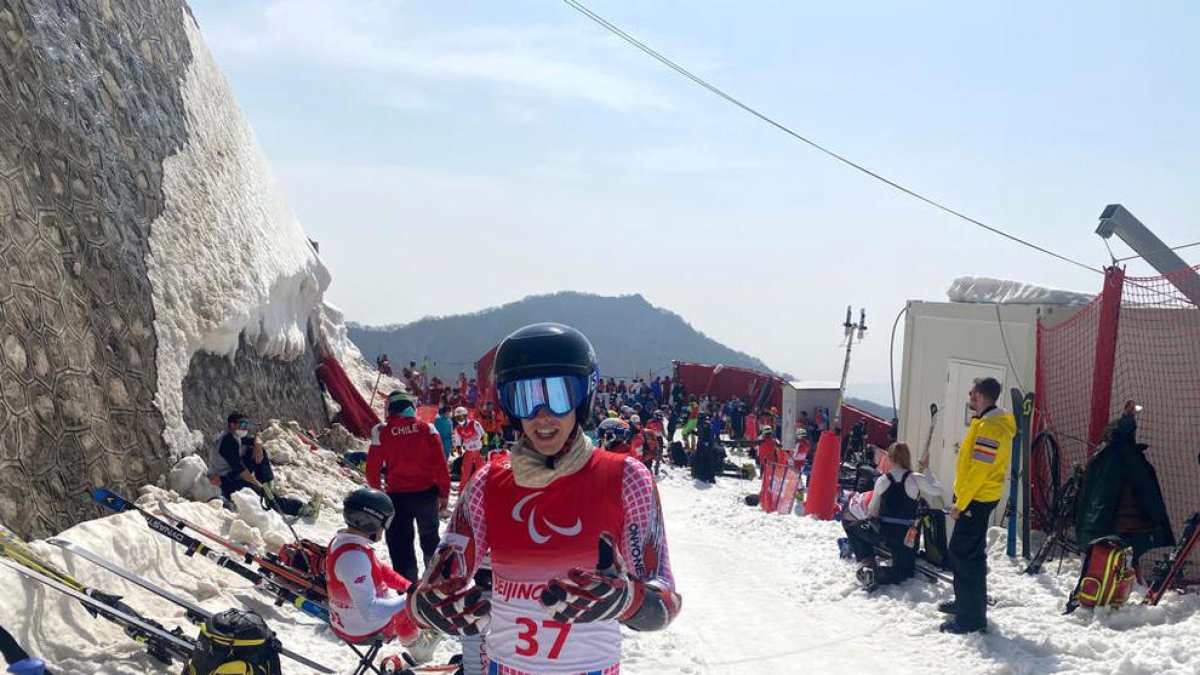 Roger Puig, a Pequín.