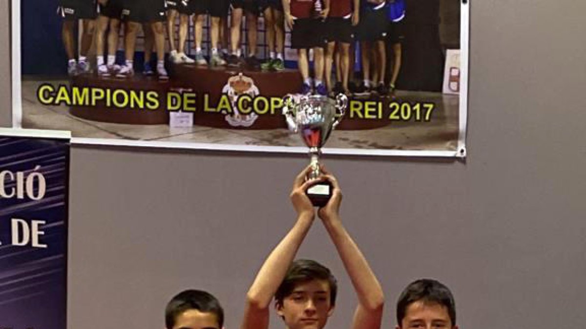 Bertran Mañaricua, Pau Soler i Martí Vilella.