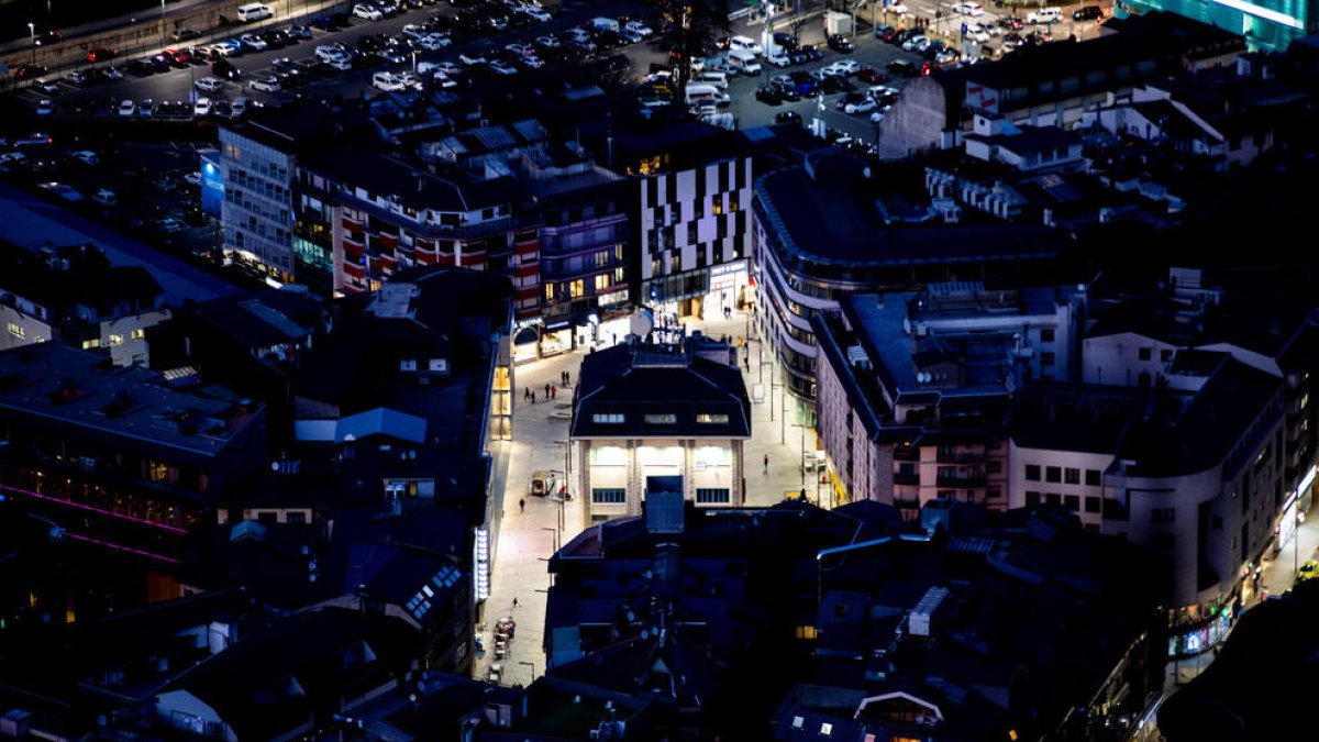 Vistes d'Andorra la Vella.