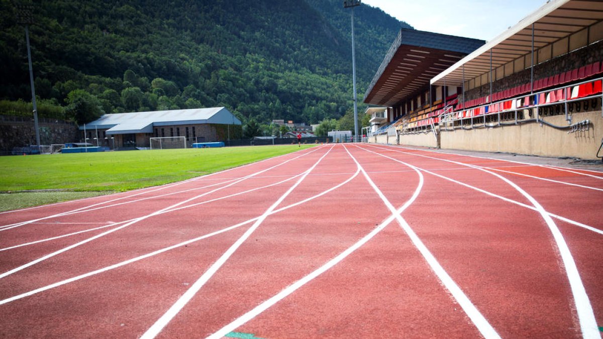 Pista de l'Estadi Comunal.