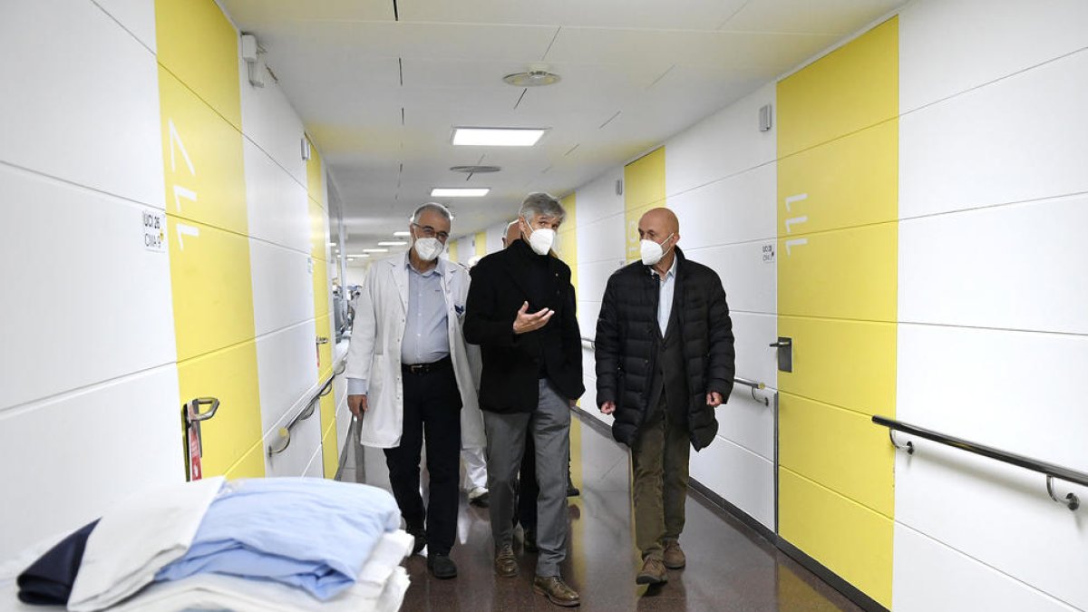 Benazet, Mas, Argimon i Benavent van visitar el SAAS.