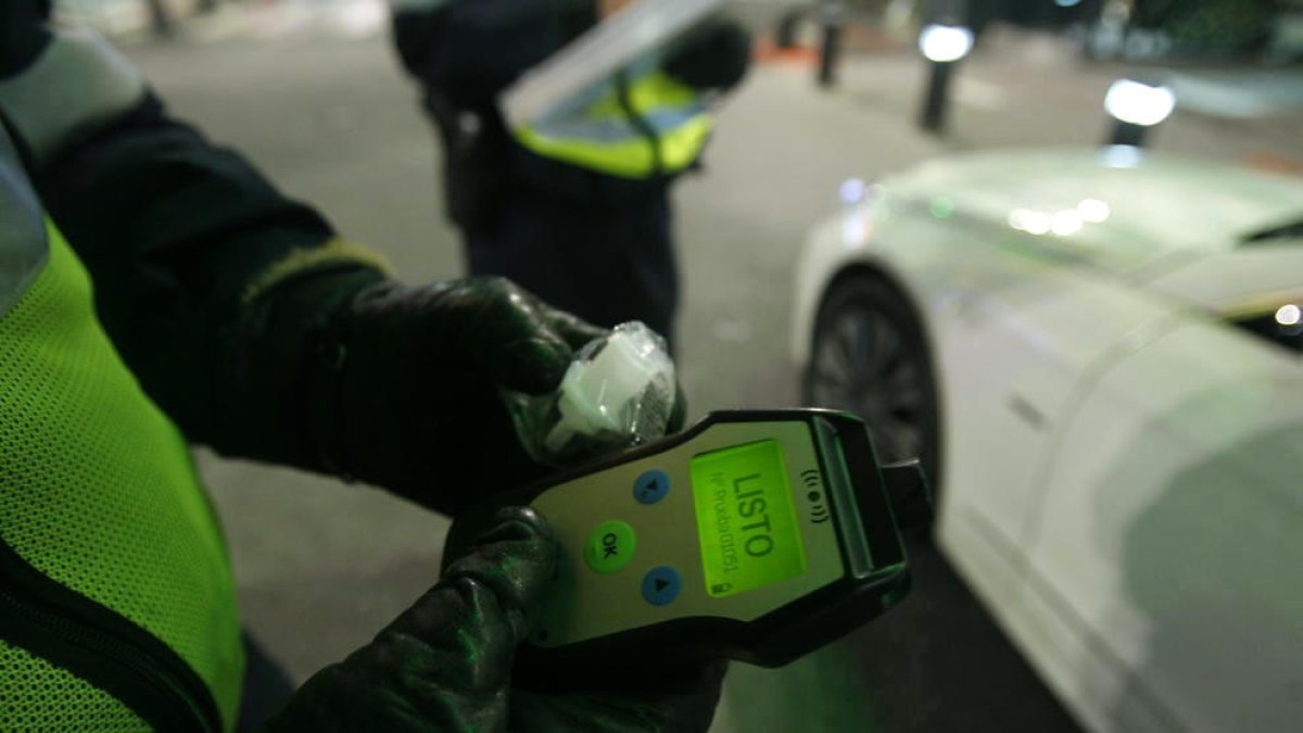 Un control d'alcoholèmia