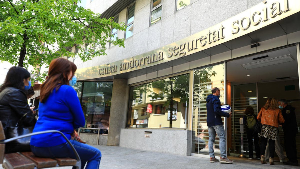 Les dependències de la Seguretat Social a la capital.