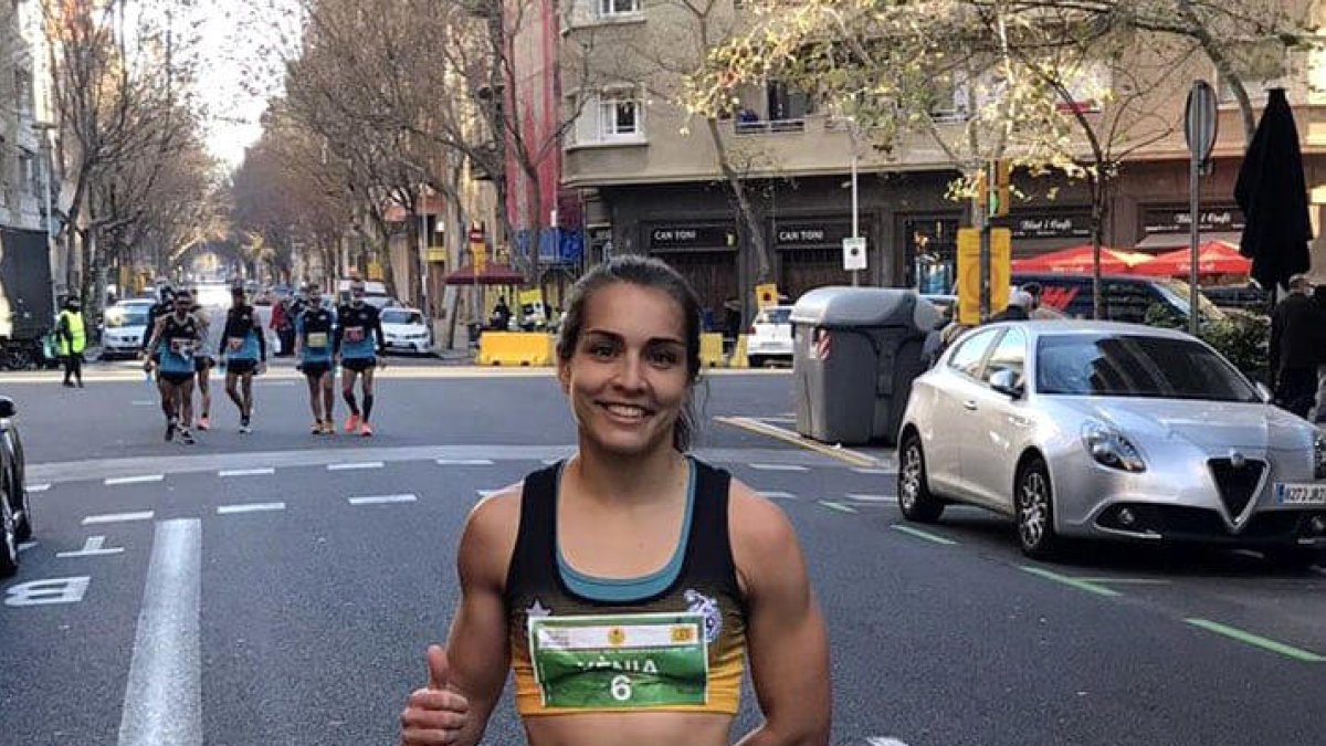 Xènia Mourelo, diumenge.